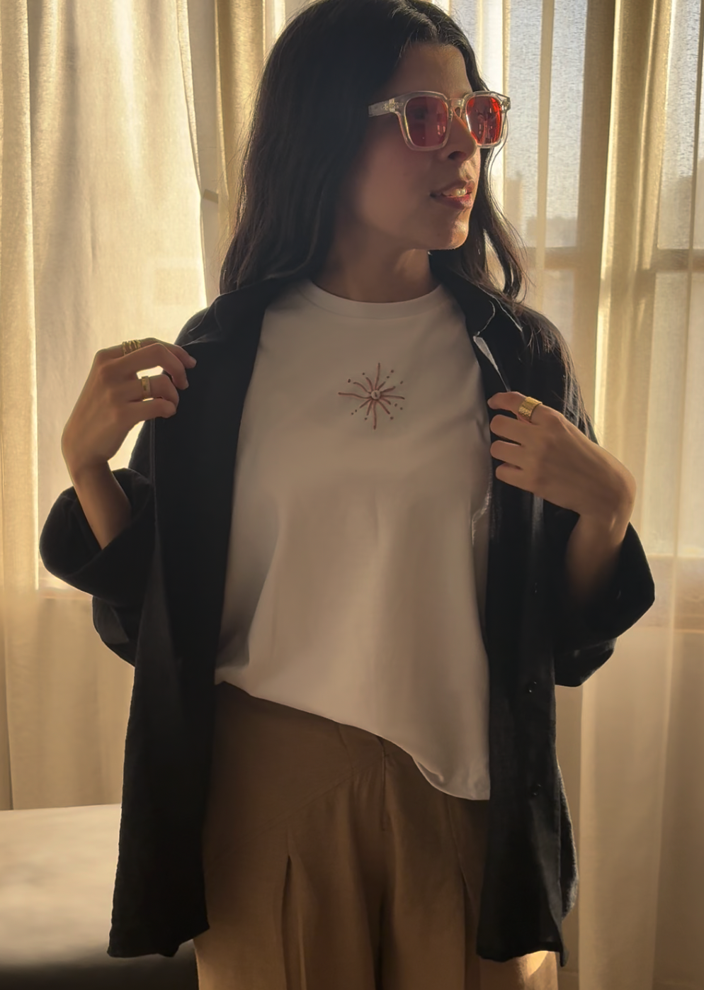 Over Size Linen Shirt